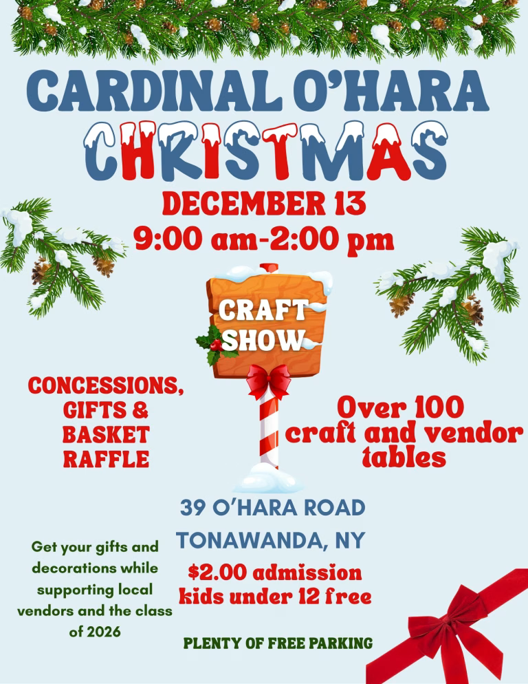 Cardinal O’Hara High School Christmas Craft and Vendor Fair